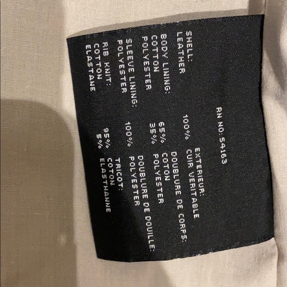 🔥Andrew Marc🔥Leather Jacket - Picture 5 of 6